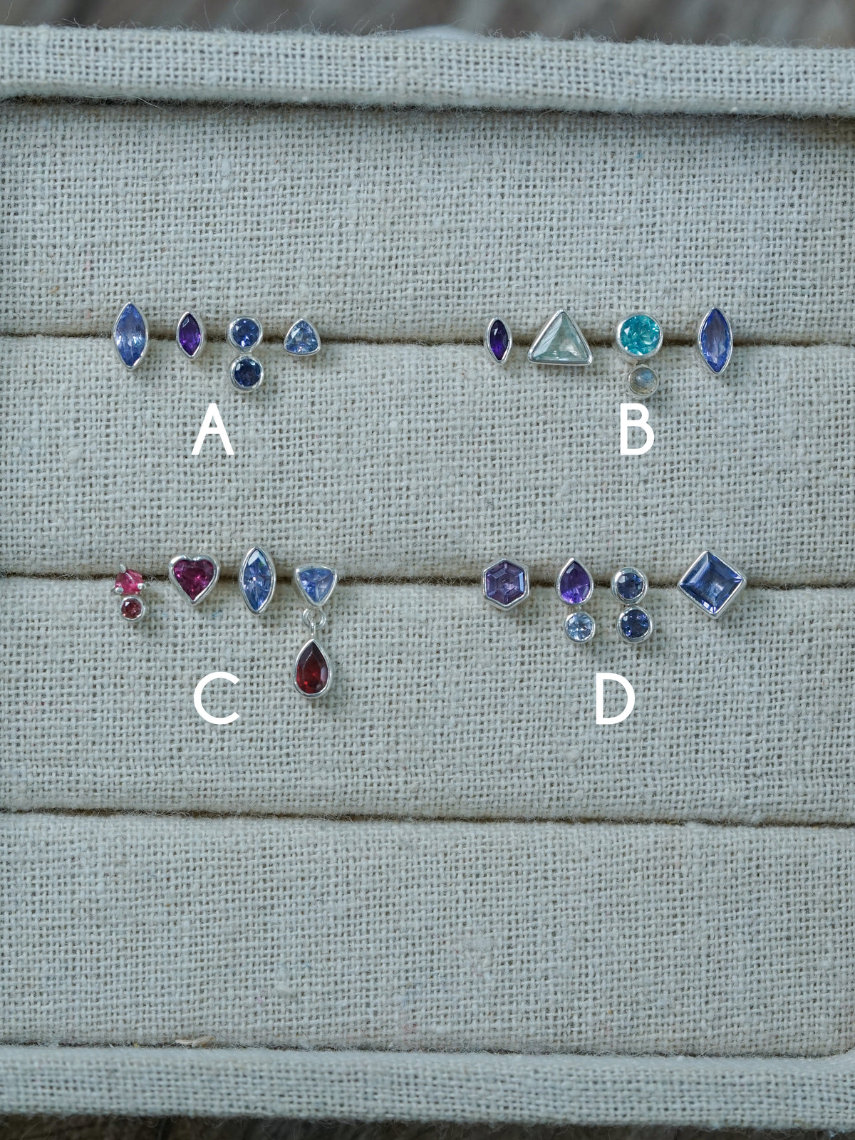 Mermaid Gemstone Earring Bundle - Gardens of the Sun | Ethical Jewelry