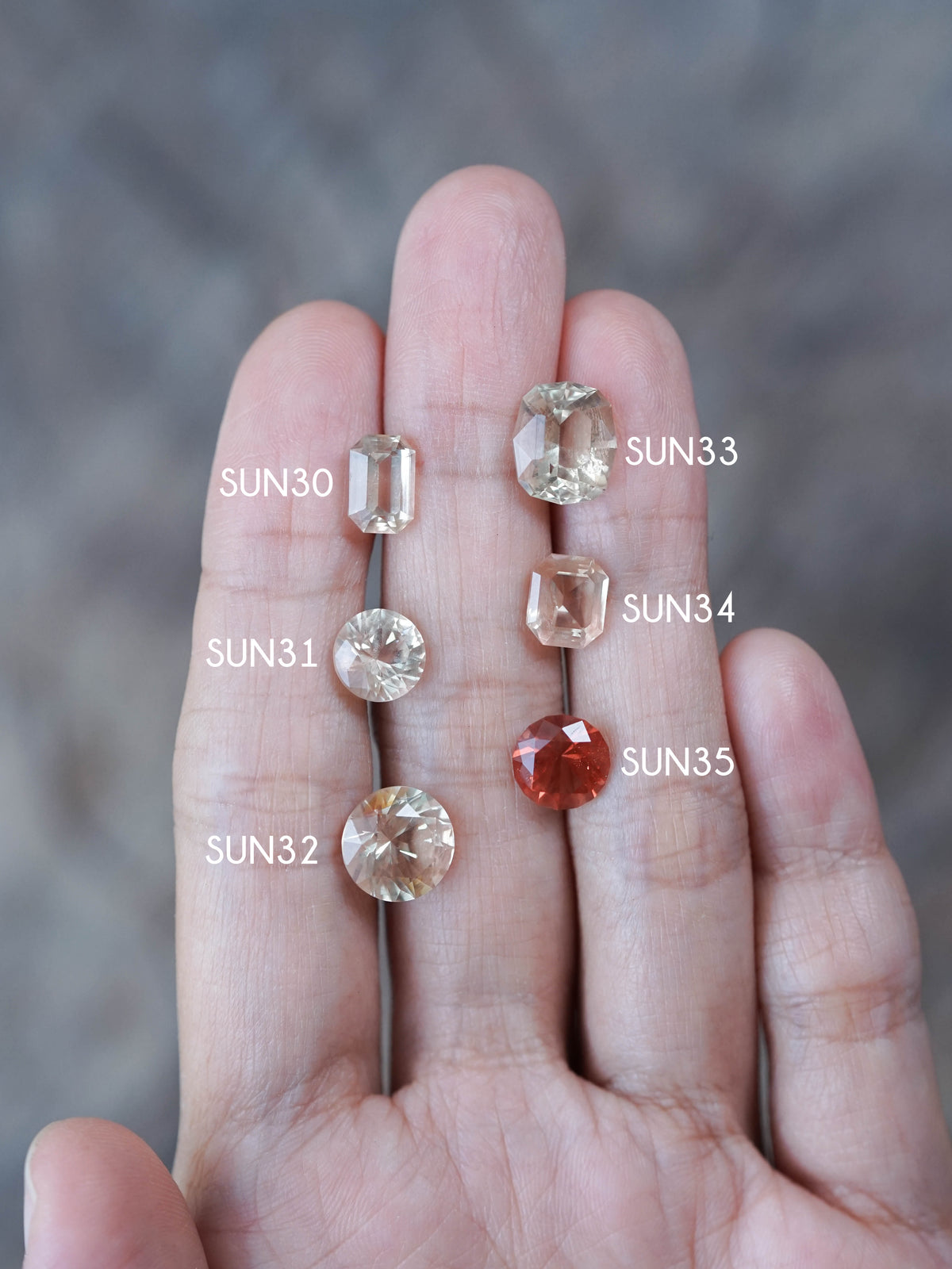 Custom Oregon Sunstone Ring in Gold