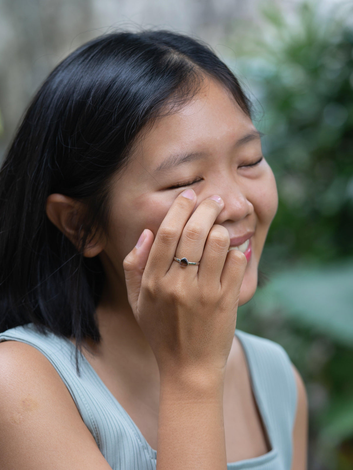 Watermelon Tourmaline Ring - Gardens of the Sun | Ethical Jewelry