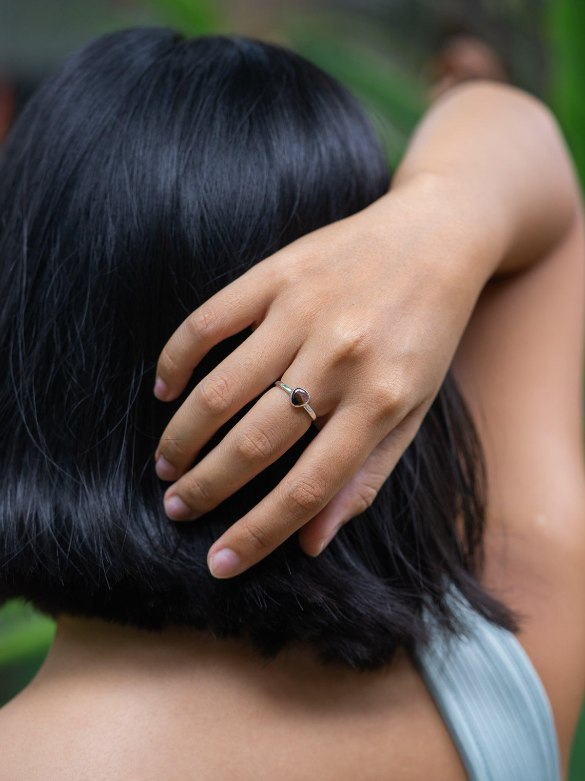 Watermelon Tourmaline Ring - Gardens of the Sun | Ethical Jewelry