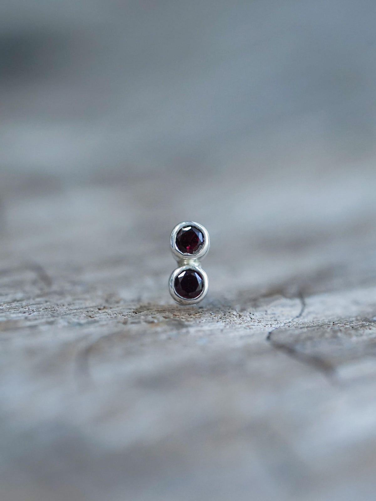 Garnet Earrings - Gardens of the Sun | Ethical Jewelry