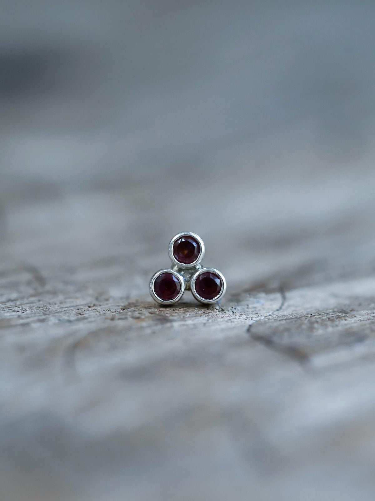Garnet Earrings - Gardens of the Sun | Ethical Jewelry