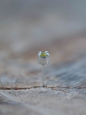 Green Sapphire Earrings