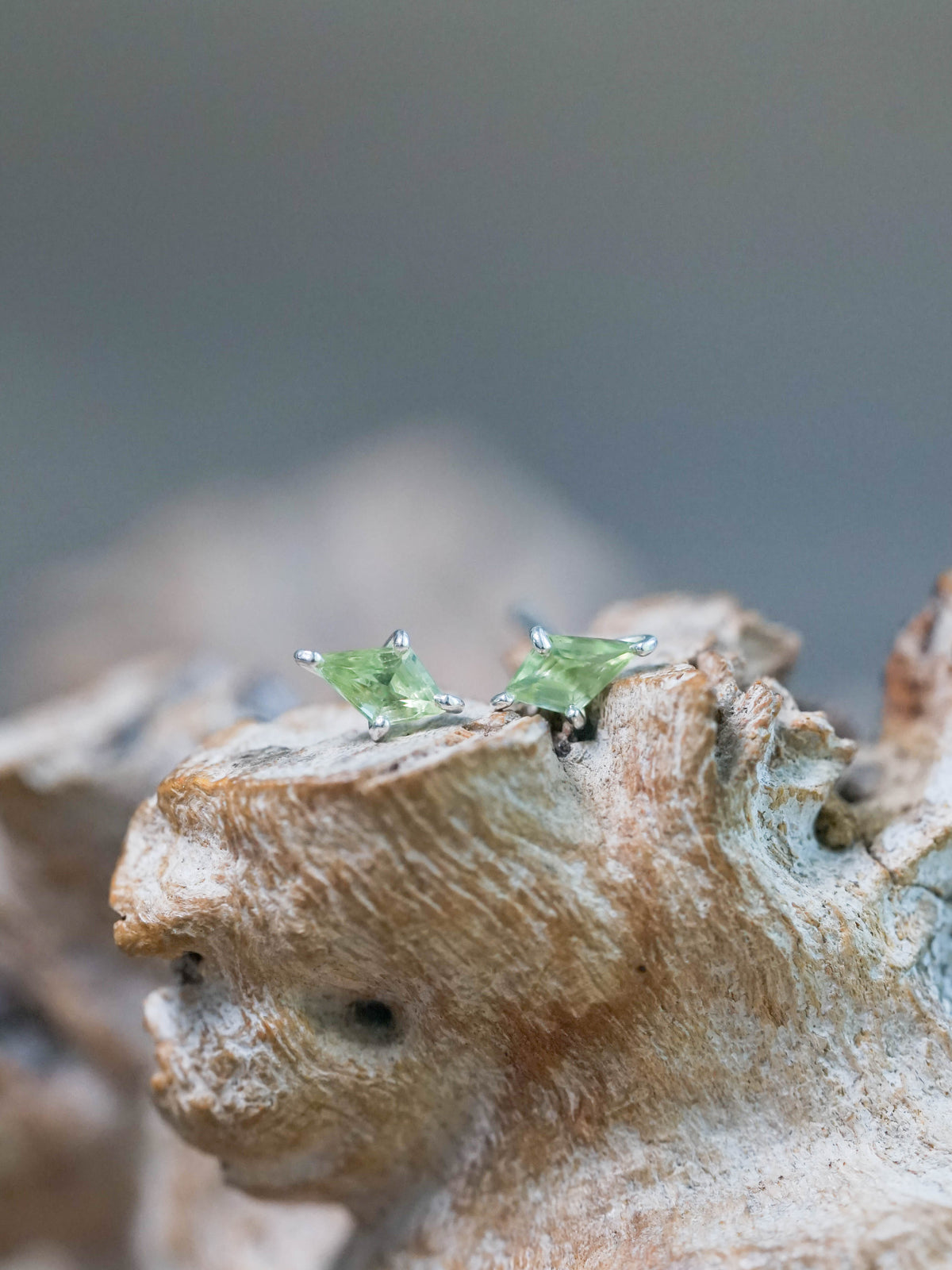 Green Sapphire Earrings