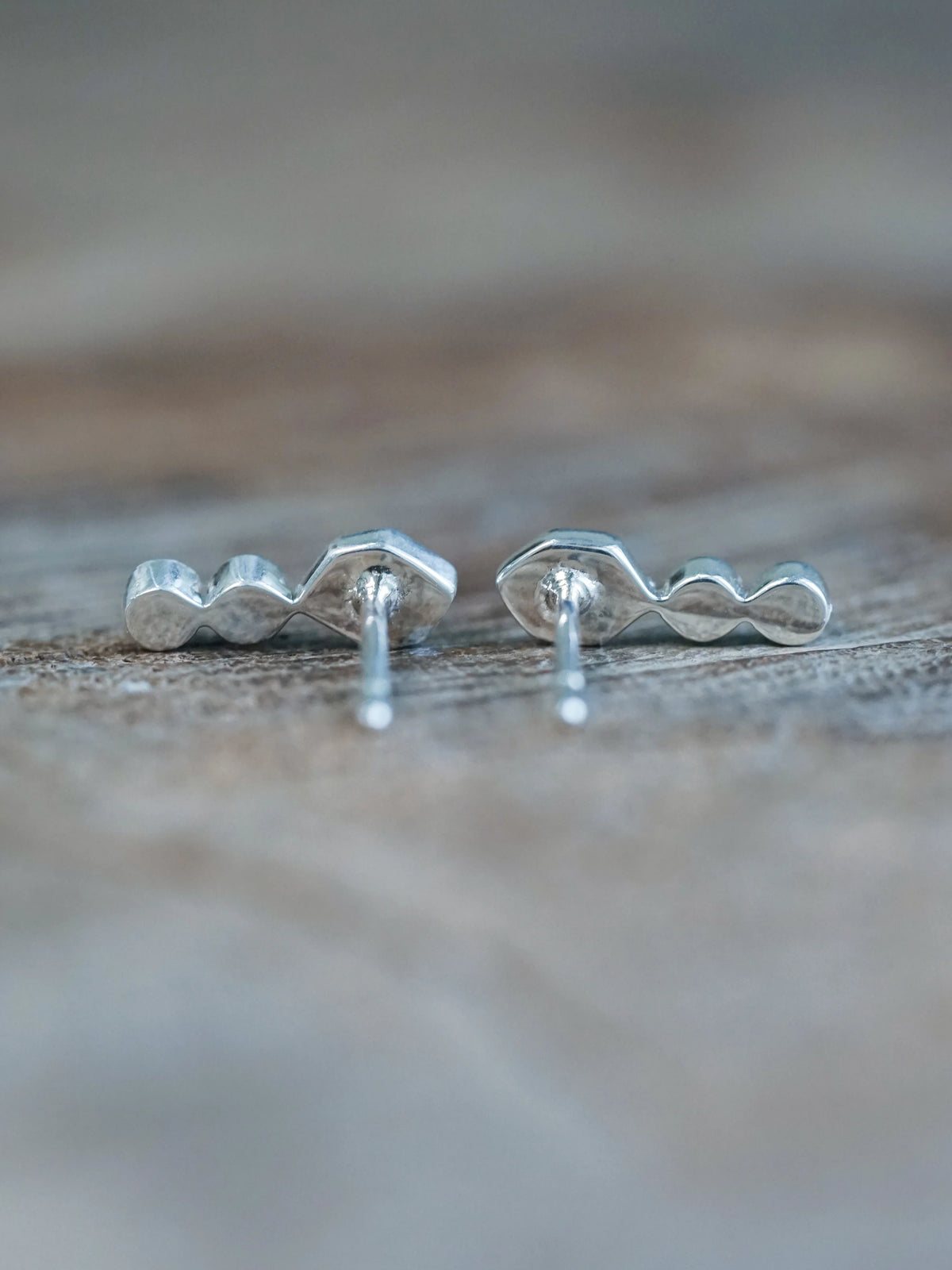 Herkimer Diamond and Zircon Earrings