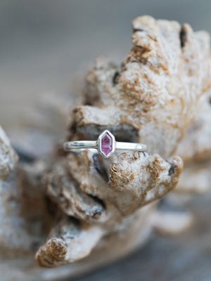 Hexagon Tourmaline Ring