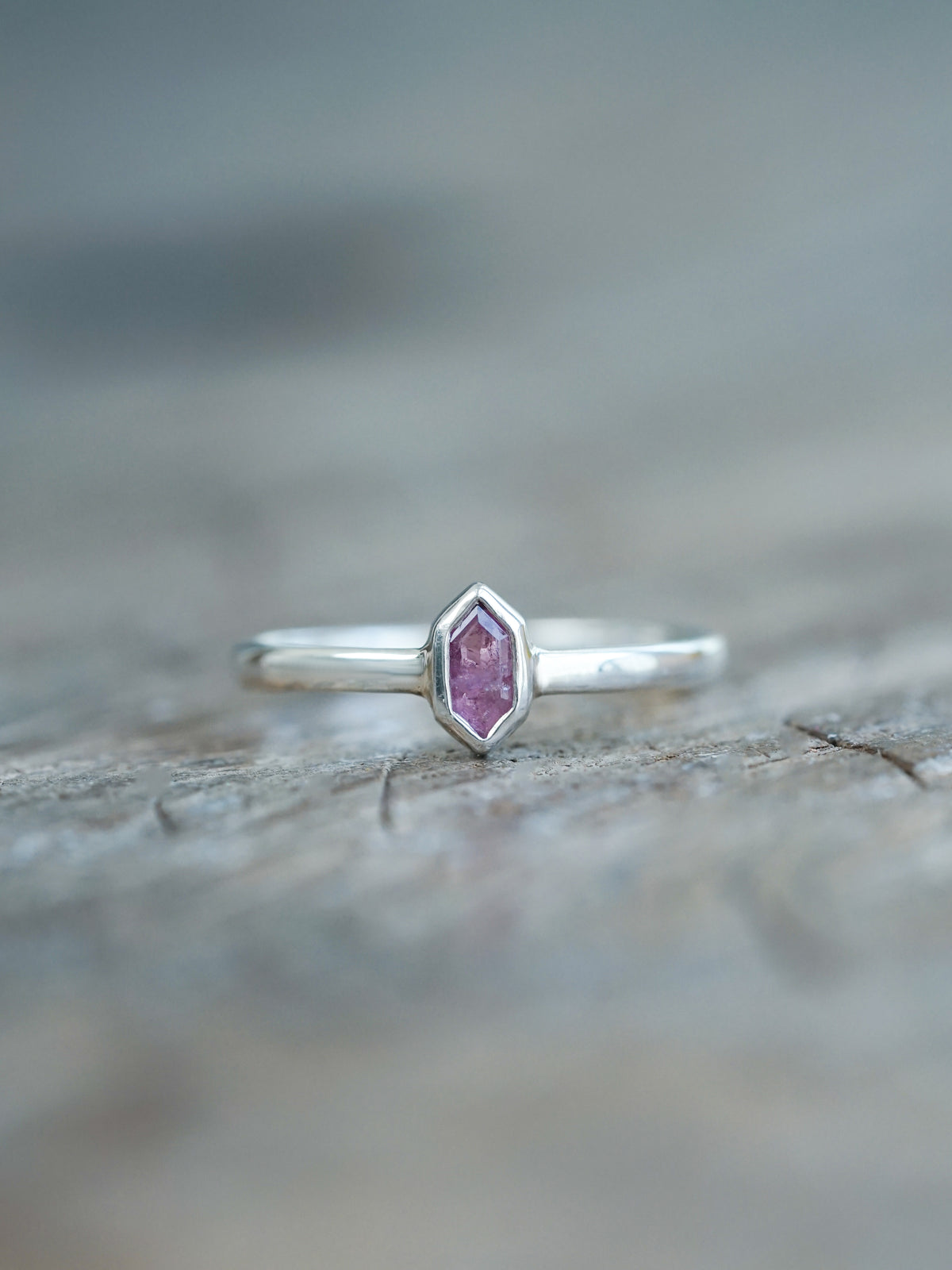 Hexagon Tourmaline Ring