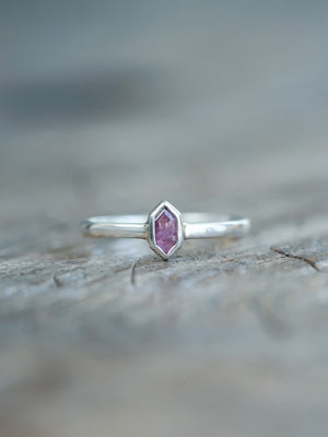 Hexagon Tourmaline Ring