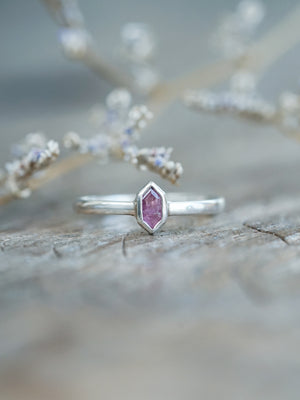 Hexagon Tourmaline Ring