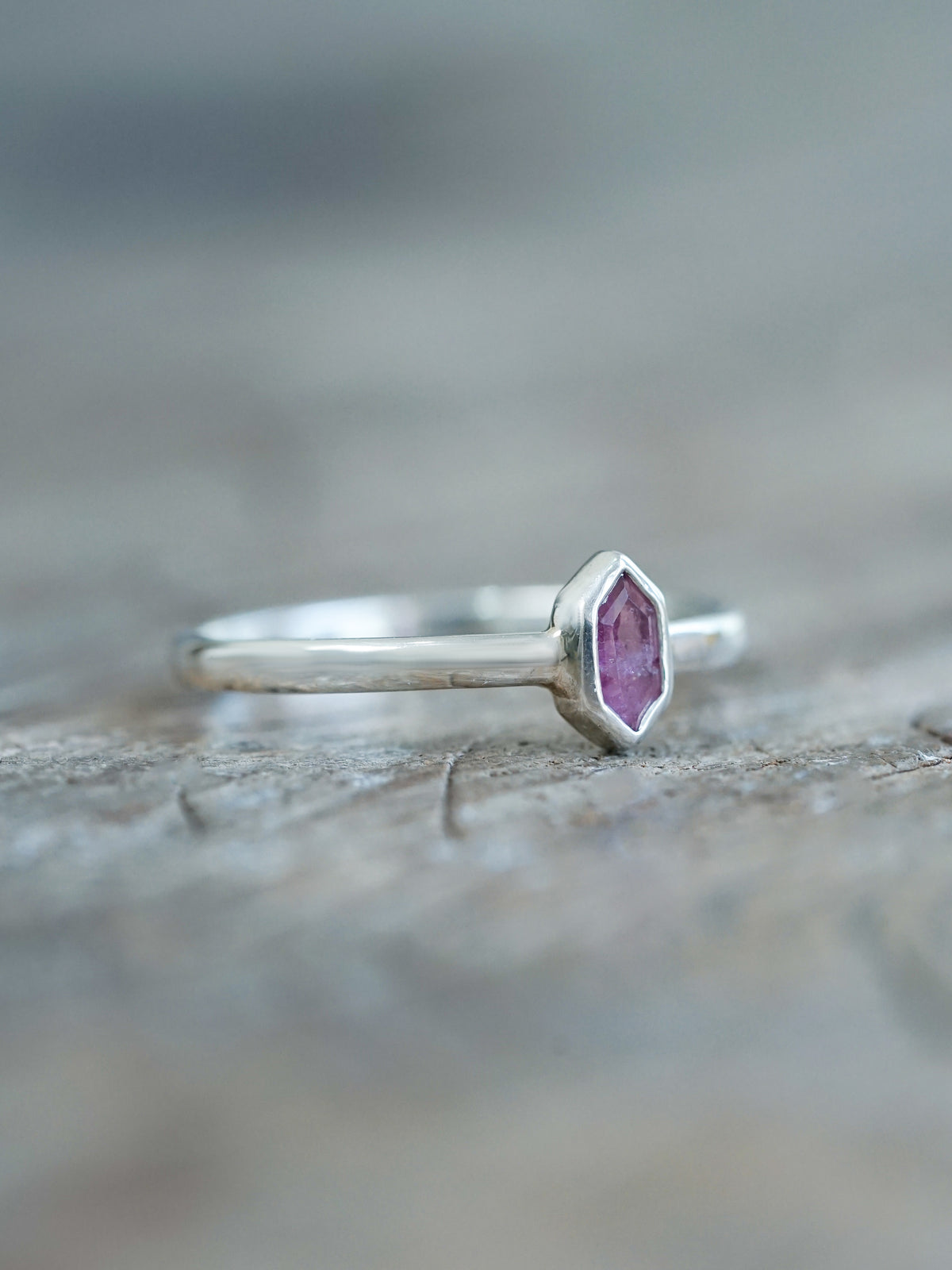 Hexagon Tourmaline Ring