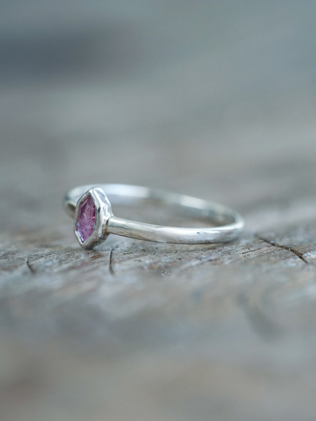 Hexagon Tourmaline Ring