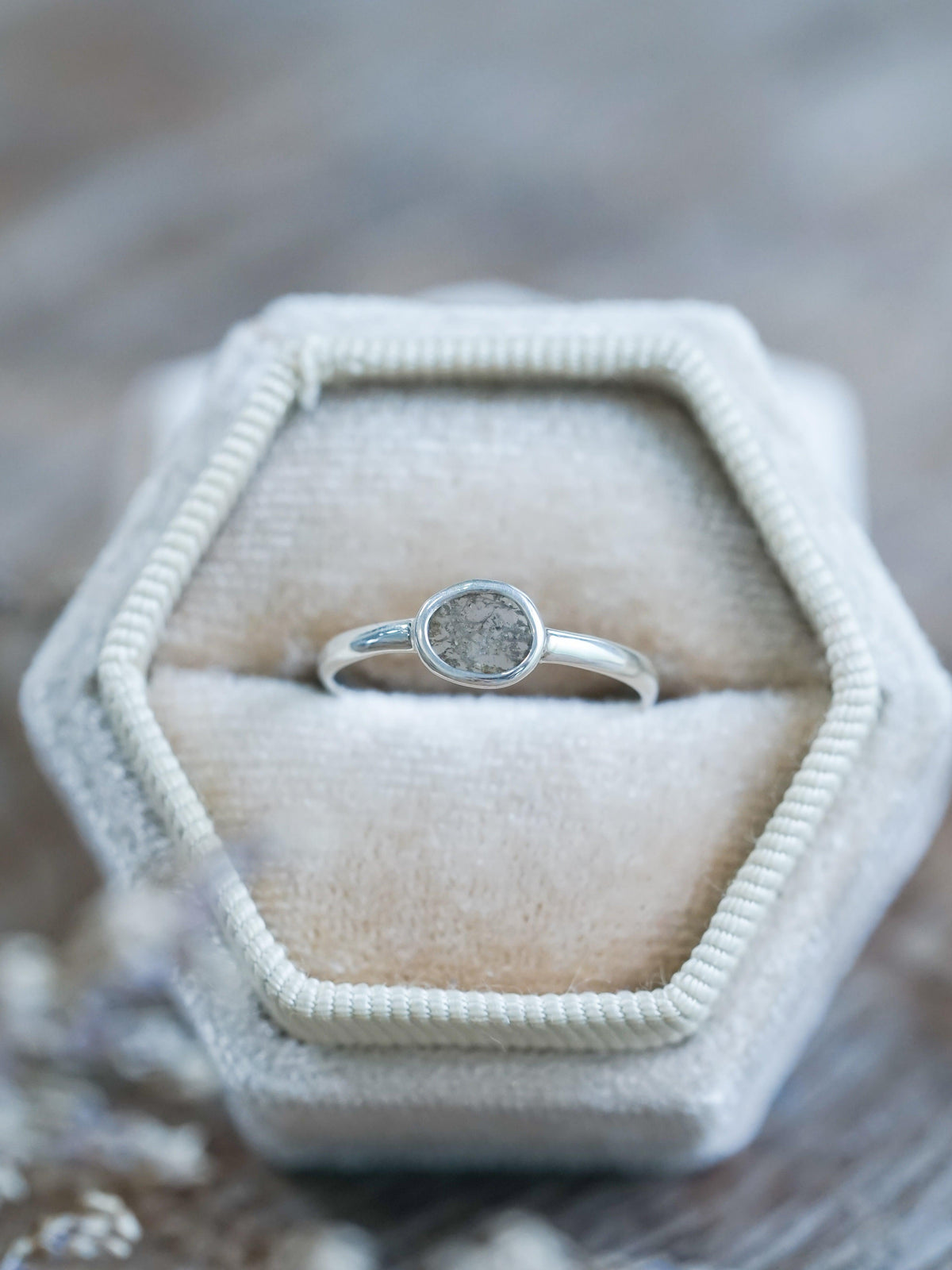 Hope Diamond Slice Ring - Gardens of the Sun | Ethical Jewelry
