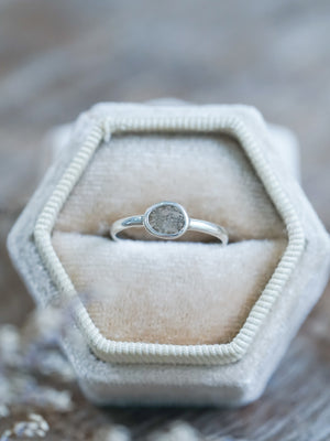 Hope Diamond Slice Ring