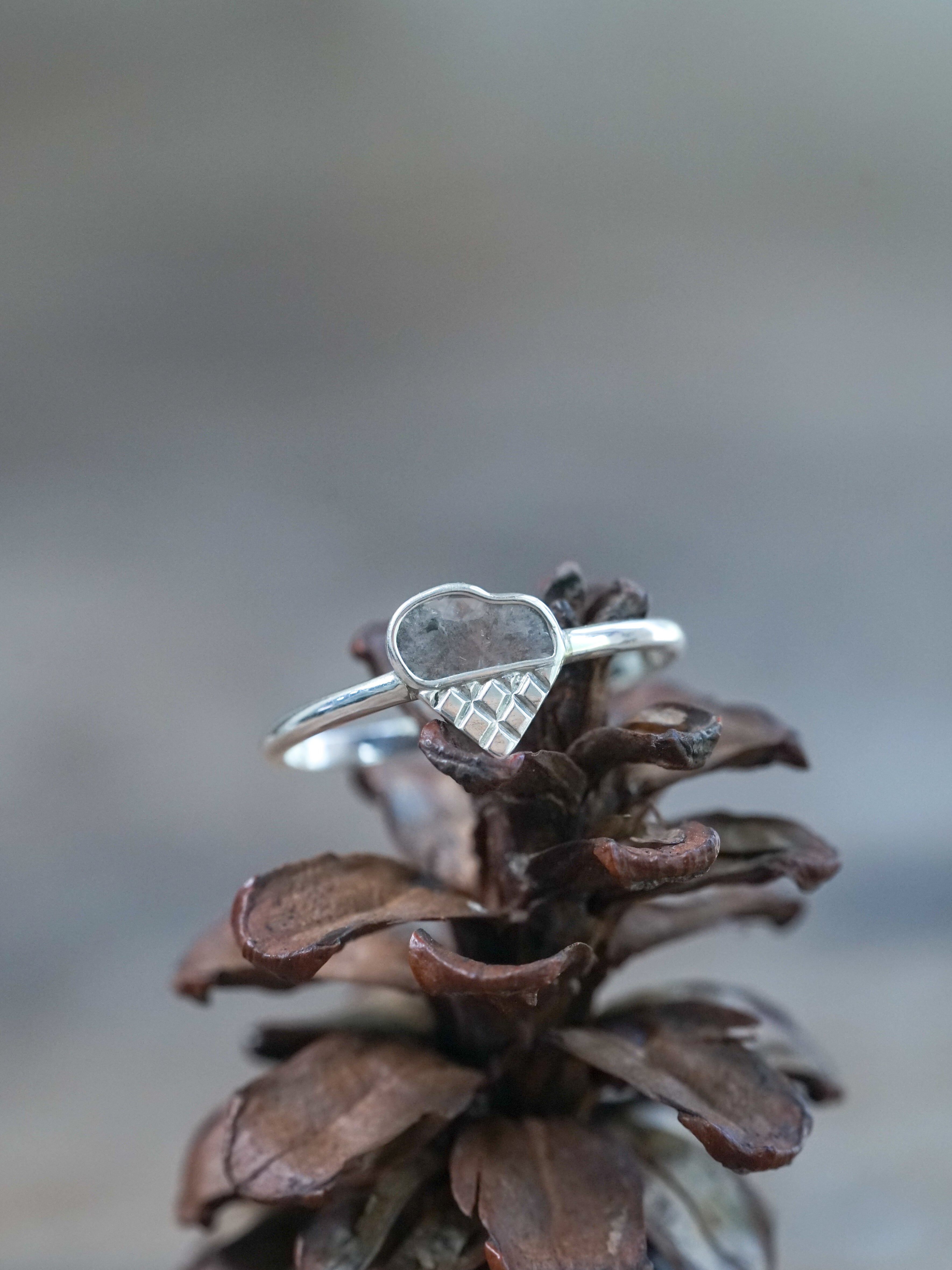 Ice Cream Diamond Slice Ring - Gardens of the Sun | Ethical Jewelry