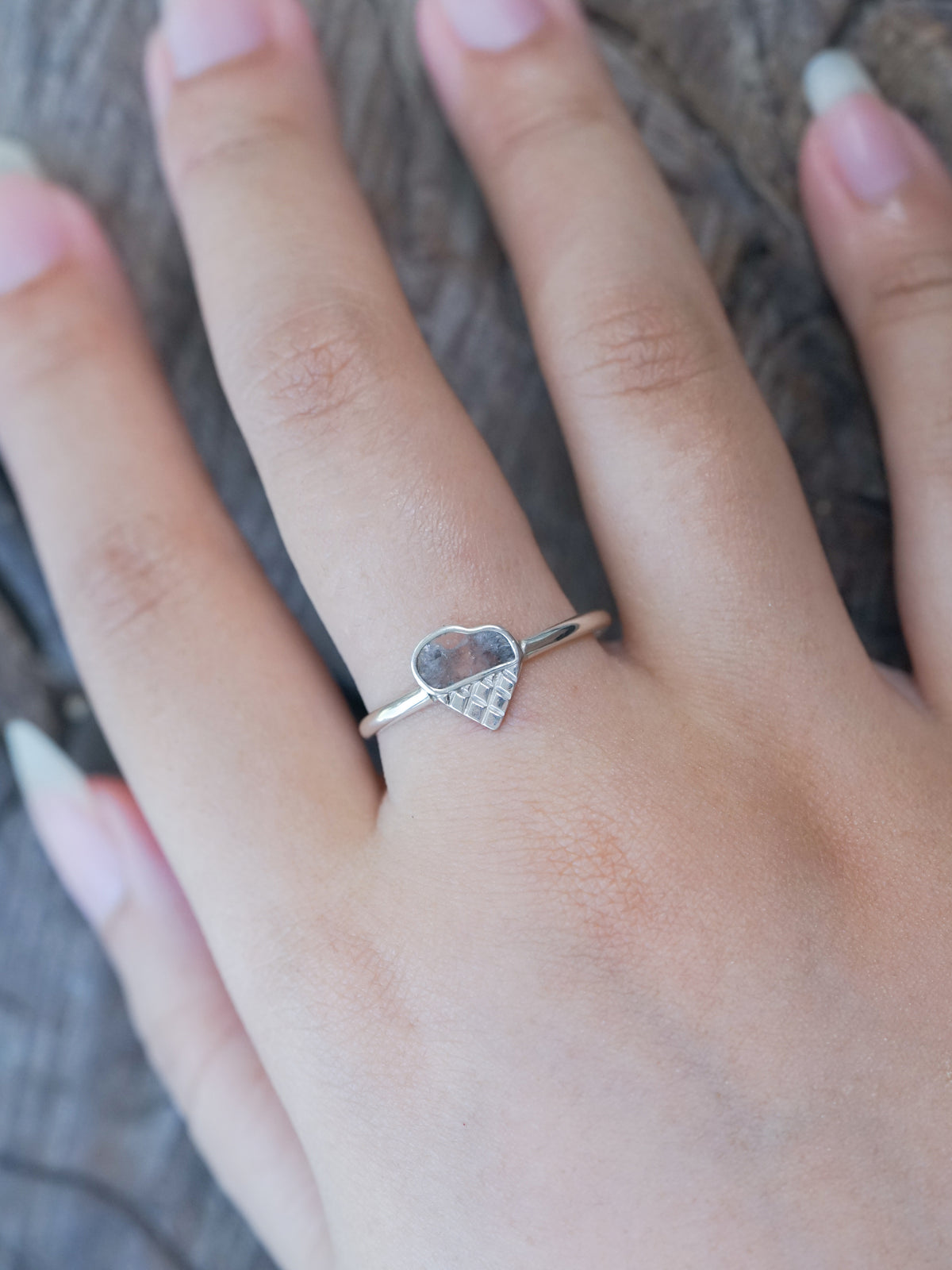 Ice Cream Diamond Slice Ring - Gardens of the Sun | Ethical Jewelry