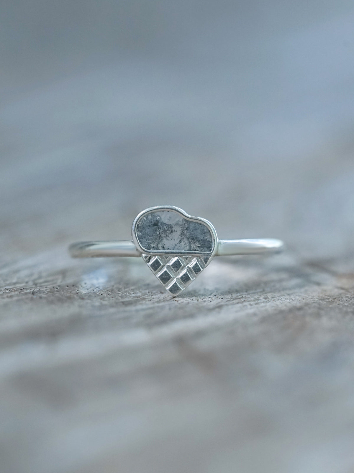 Ice Cream Diamond Slice Ring - Gardens of the Sun | Ethical Jewelry