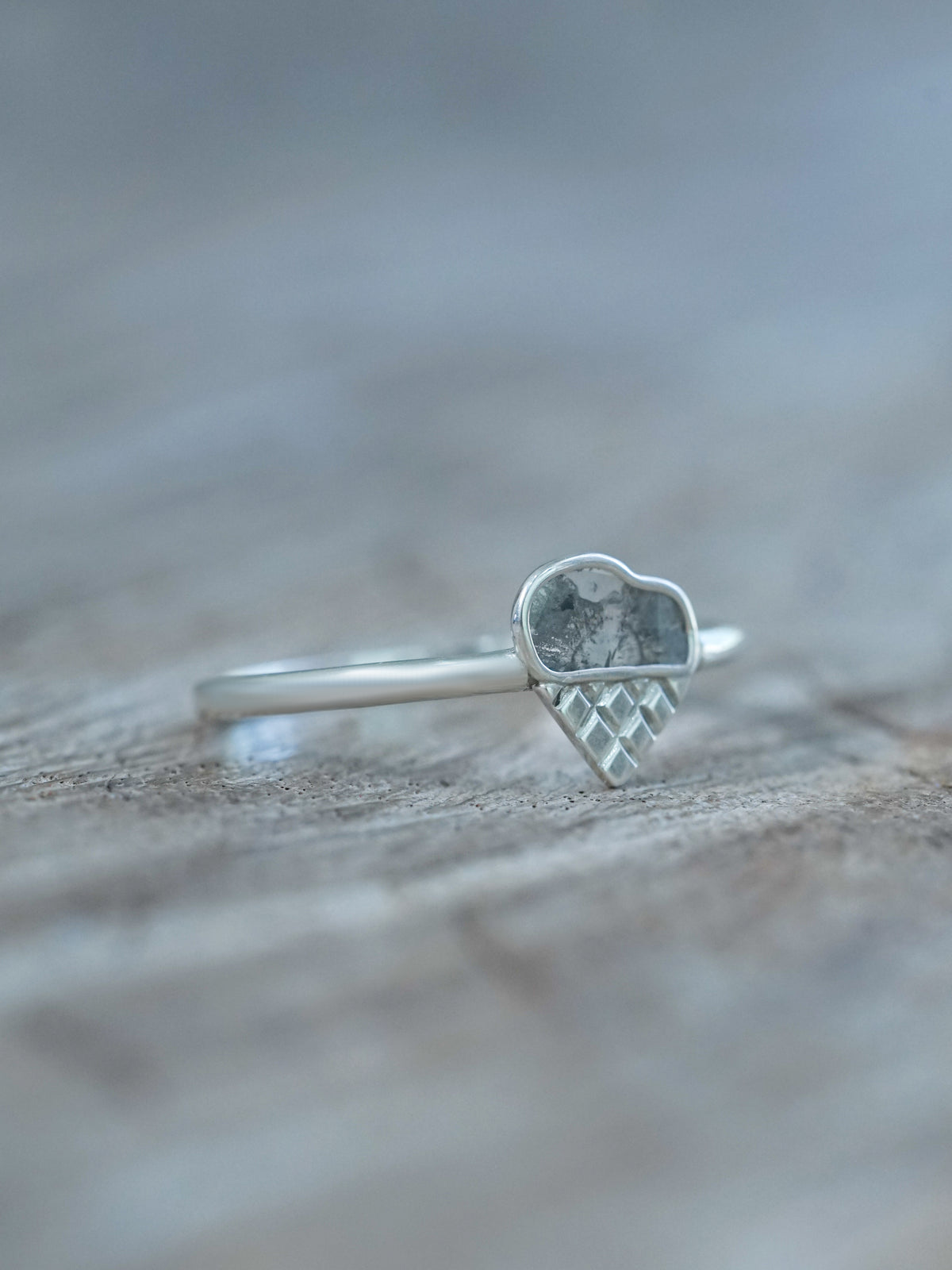 Ice Cream Diamond Slice Ring - Gardens of the Sun | Ethical Jewelry
