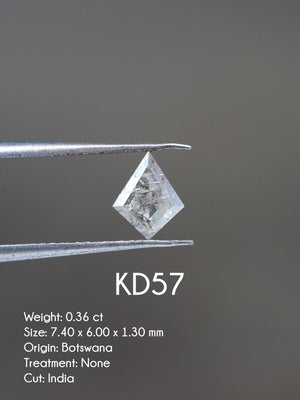 Custom Kite Diamond Ring