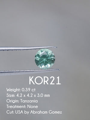 Custom Mermaid Kornerupine Ring in Gold