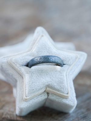 Shadow Wedding Ring in Silver - Gardens of the Sun | Ethical Jewelry