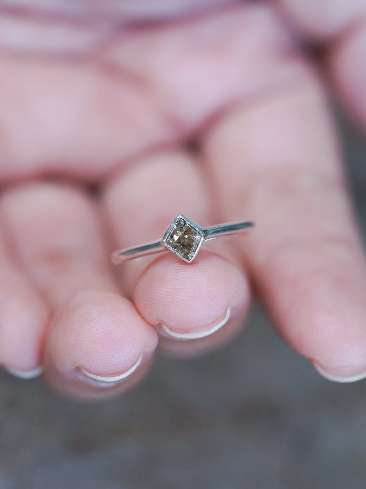 Kite Diamond Ring - size 7