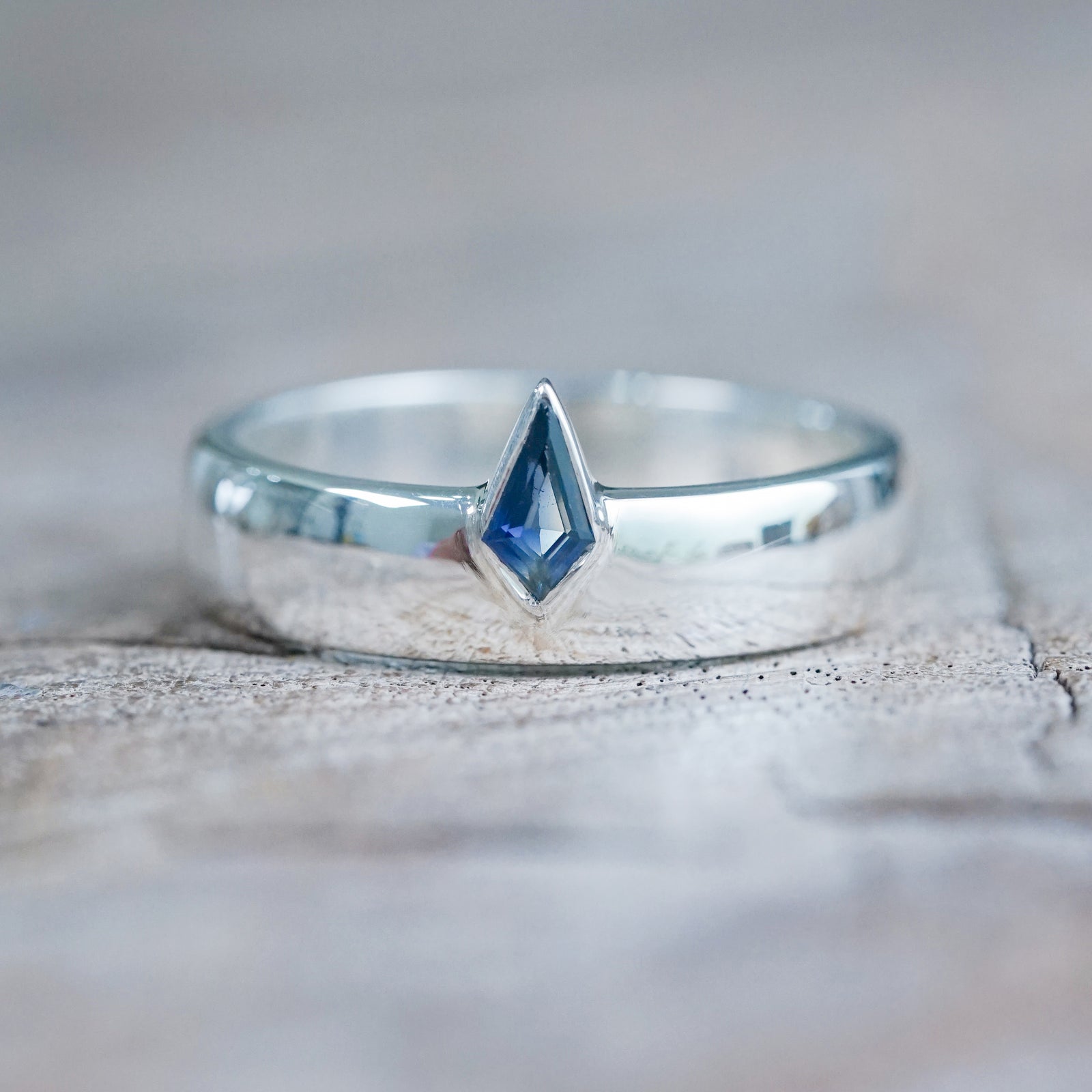 Kite Sapphire Ring - size 9