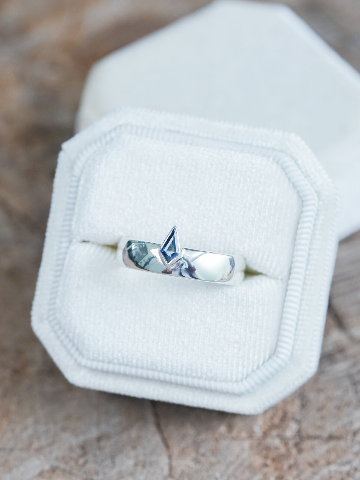 Kite Sapphire Ring - size 9