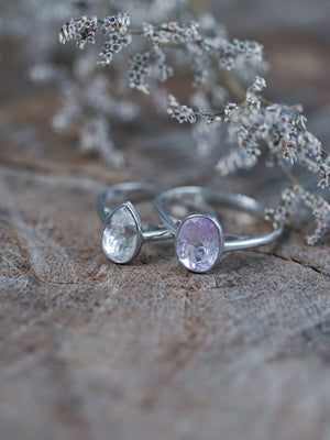 Kunzite Ring