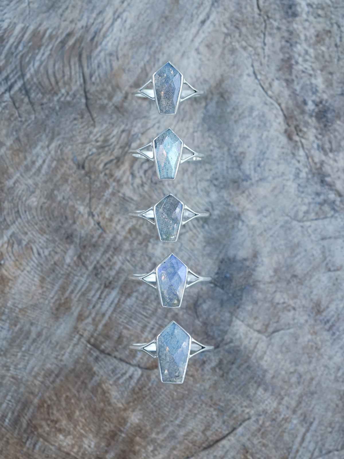 Labradorite Coffin Ring - Gardens of the Sun | Ethical Jewelry