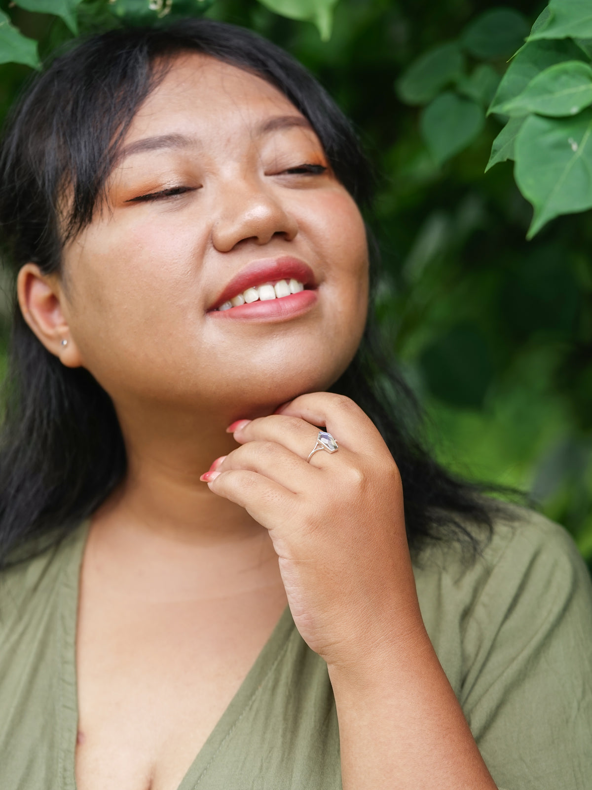 Labradorite Coffin Ring - Gardens of the Sun | Ethical Jewelry
