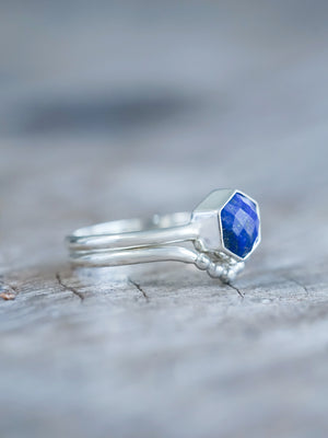 blue ethical gemstone rings