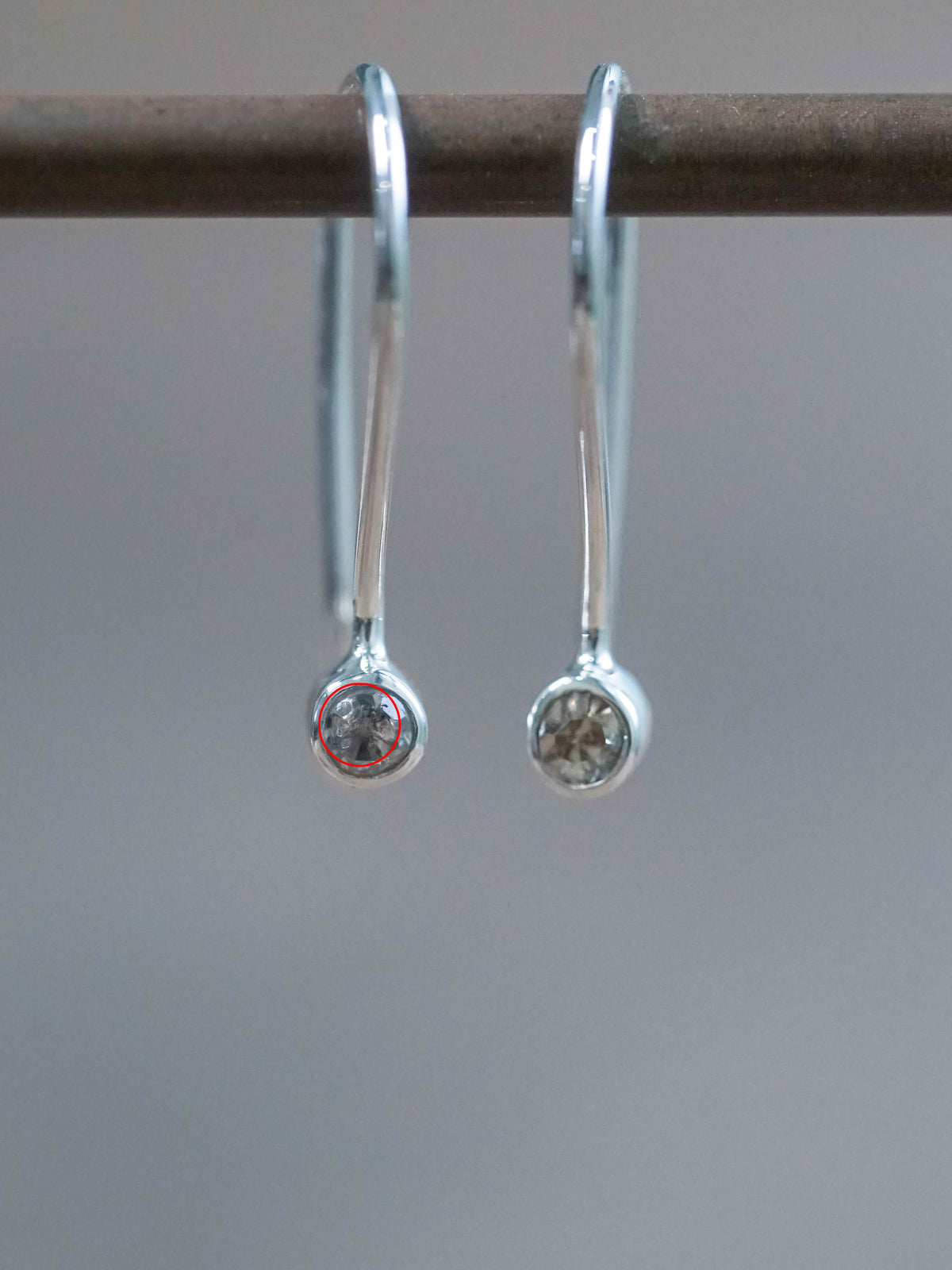 Long Borneo Diamond Earrings