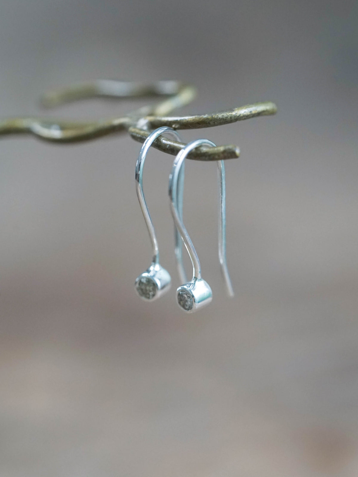 Long Borneo Diamond Earrings