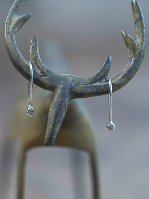 Long Borneo Diamond Earrings