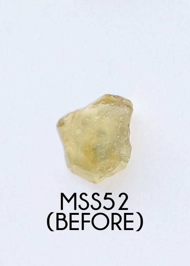 Custom Rose Cut Montana Sapphire Ring in Silver