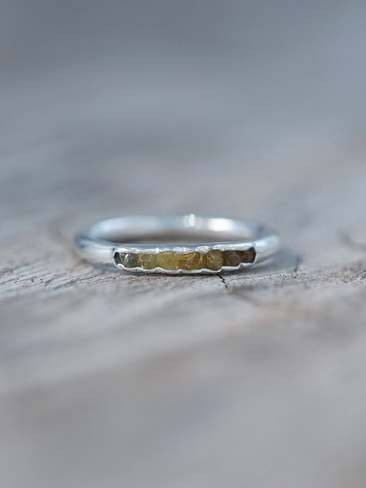 Mali Garnet Ring with Hidden Gems - Gardens of the Sun | Ethical Jewelry