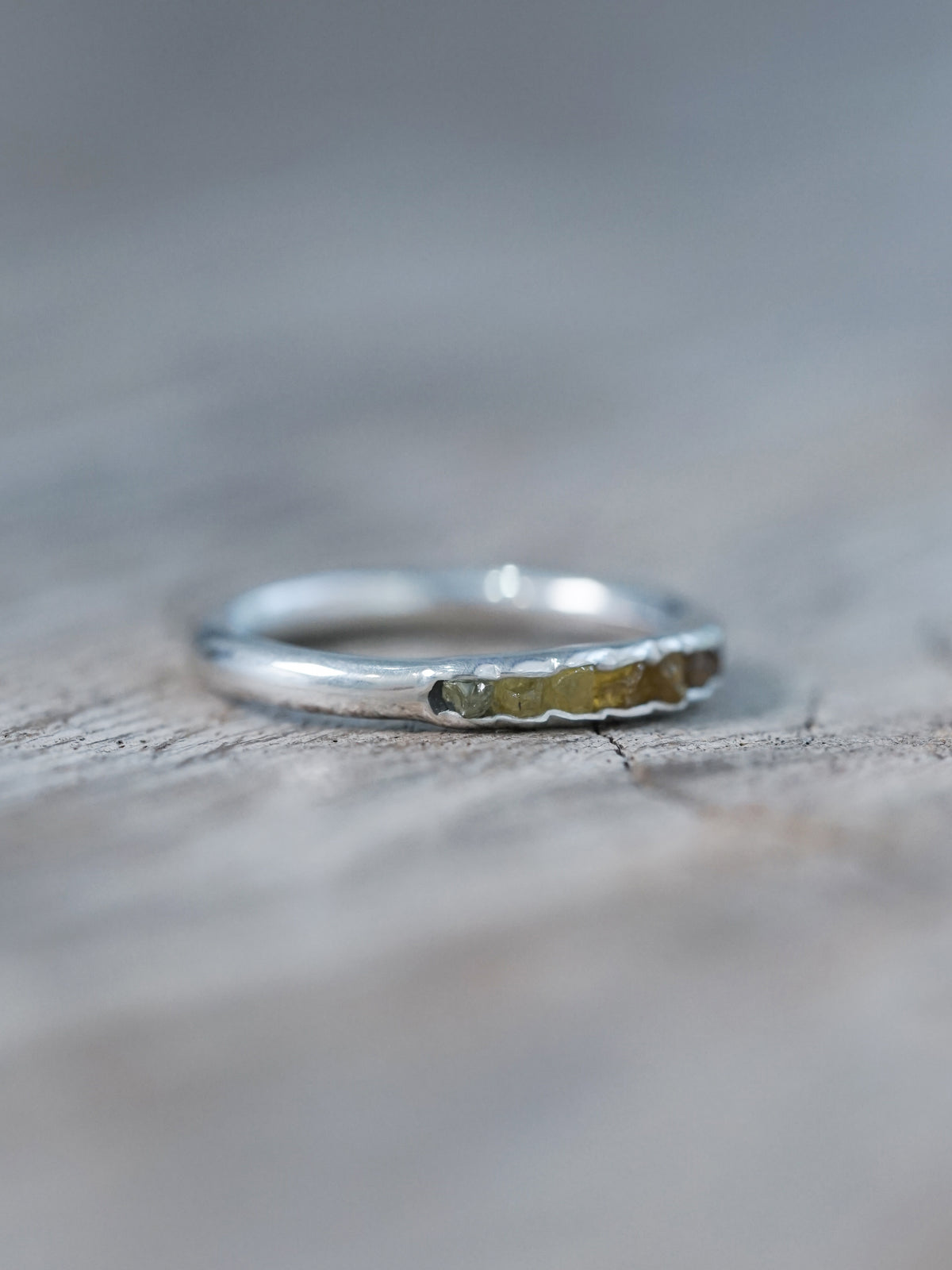 Mali Garnet Ring with Hidden Gems - Gardens of the Sun | Ethical Jewelry