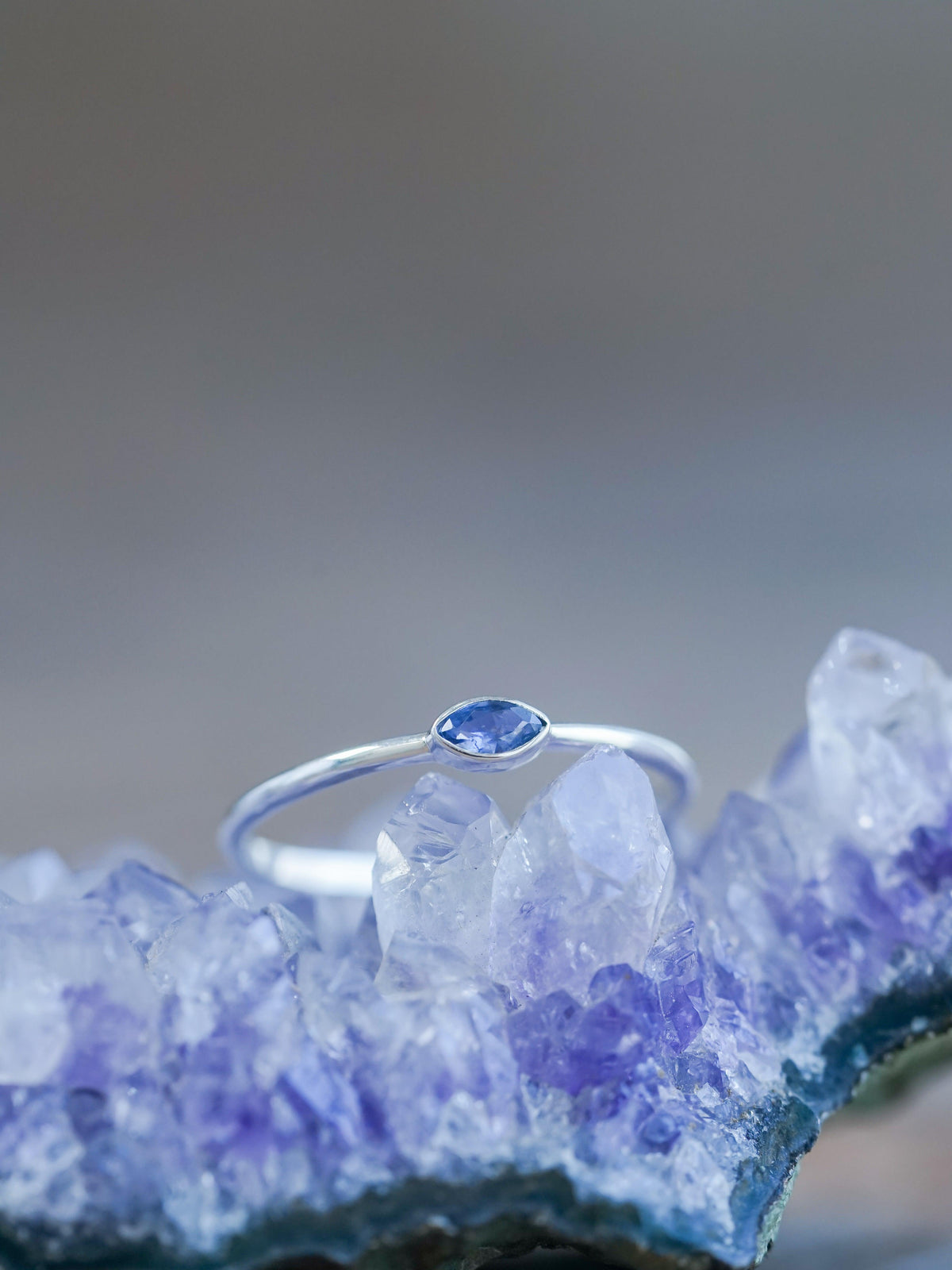 Marquise Montana Sapphire Ring - Gardens of the Sun | Ethical Jewelry