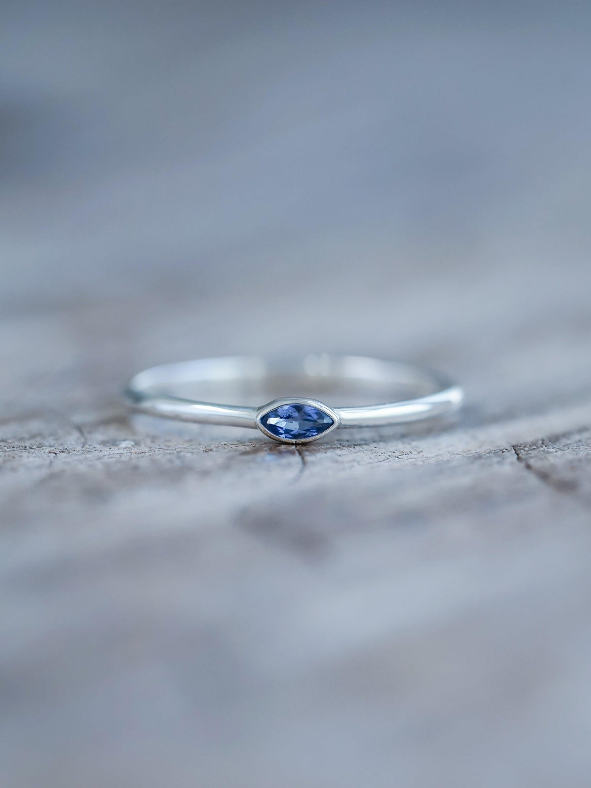 Marquise Montana Sapphire Ring - Gardens of the Sun | Ethical Jewelry