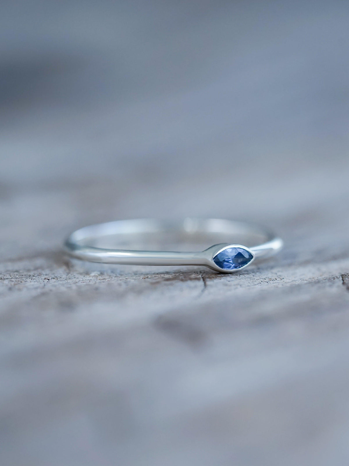 Marquise Montana Sapphire Ring - Gardens of the Sun | Ethical Jewelry