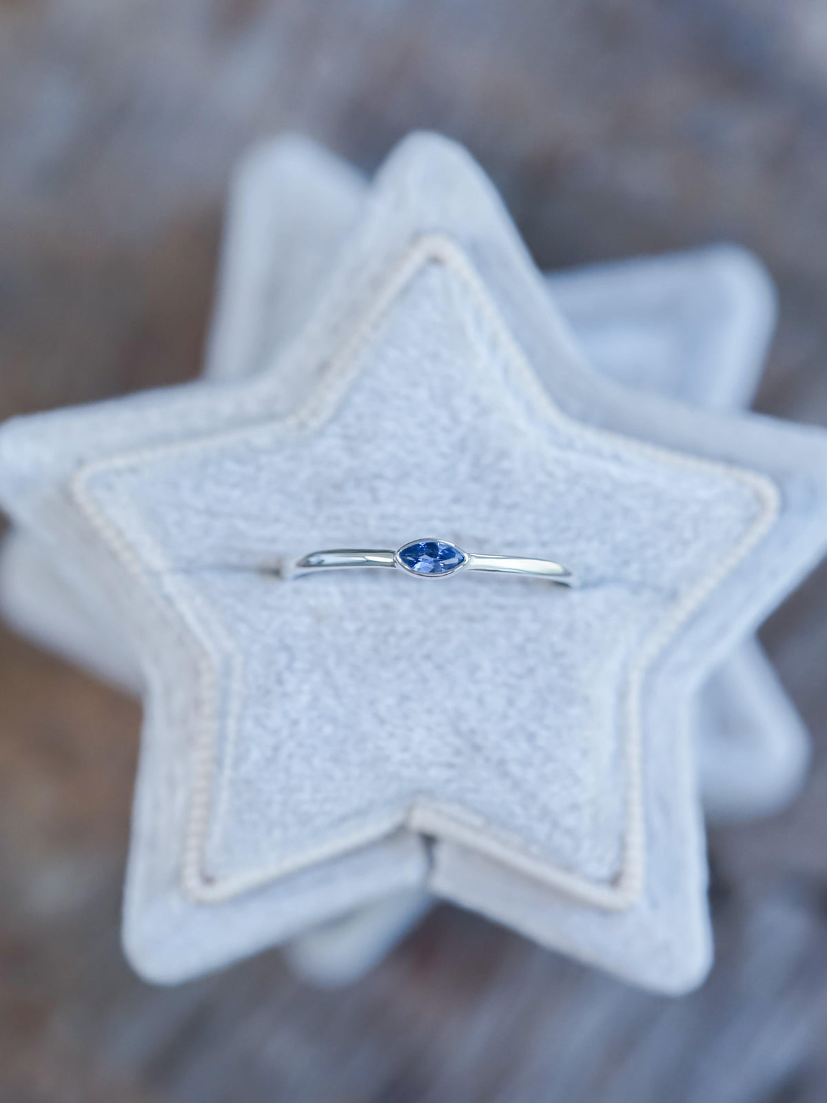 Marquise Montana Sapphire Ring - Gardens of the Sun | Ethical Jewelry