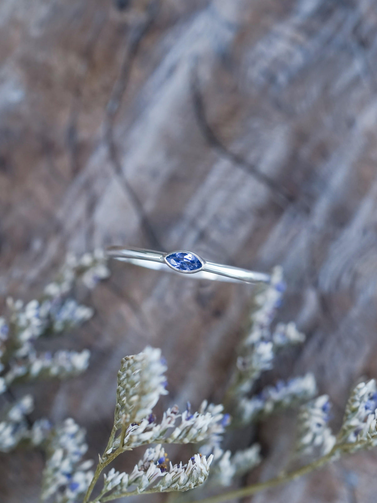 Marquise Montana Sapphire Ring - Gardens of the Sun | Ethical Jewelry