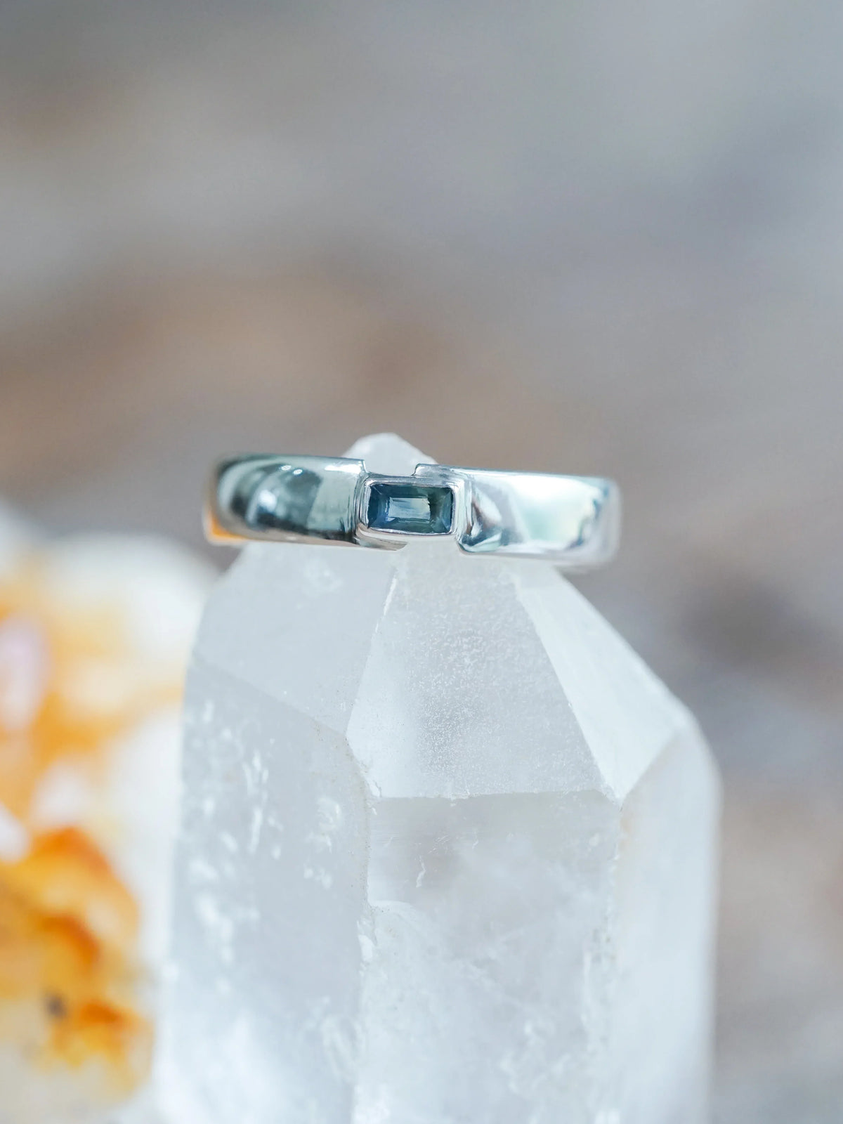 Men’s Blue Sapphire Ring