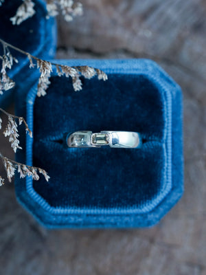 Men’s Sapphire Wedding Band