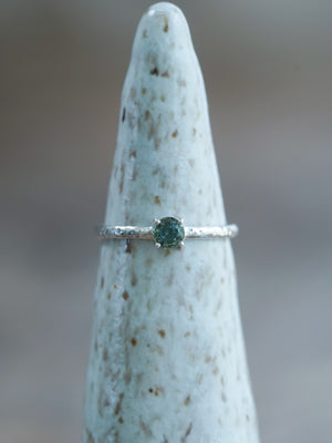 Mint Montana Sapphire Ring - Gardens of the Sun | Ethical Jewelry