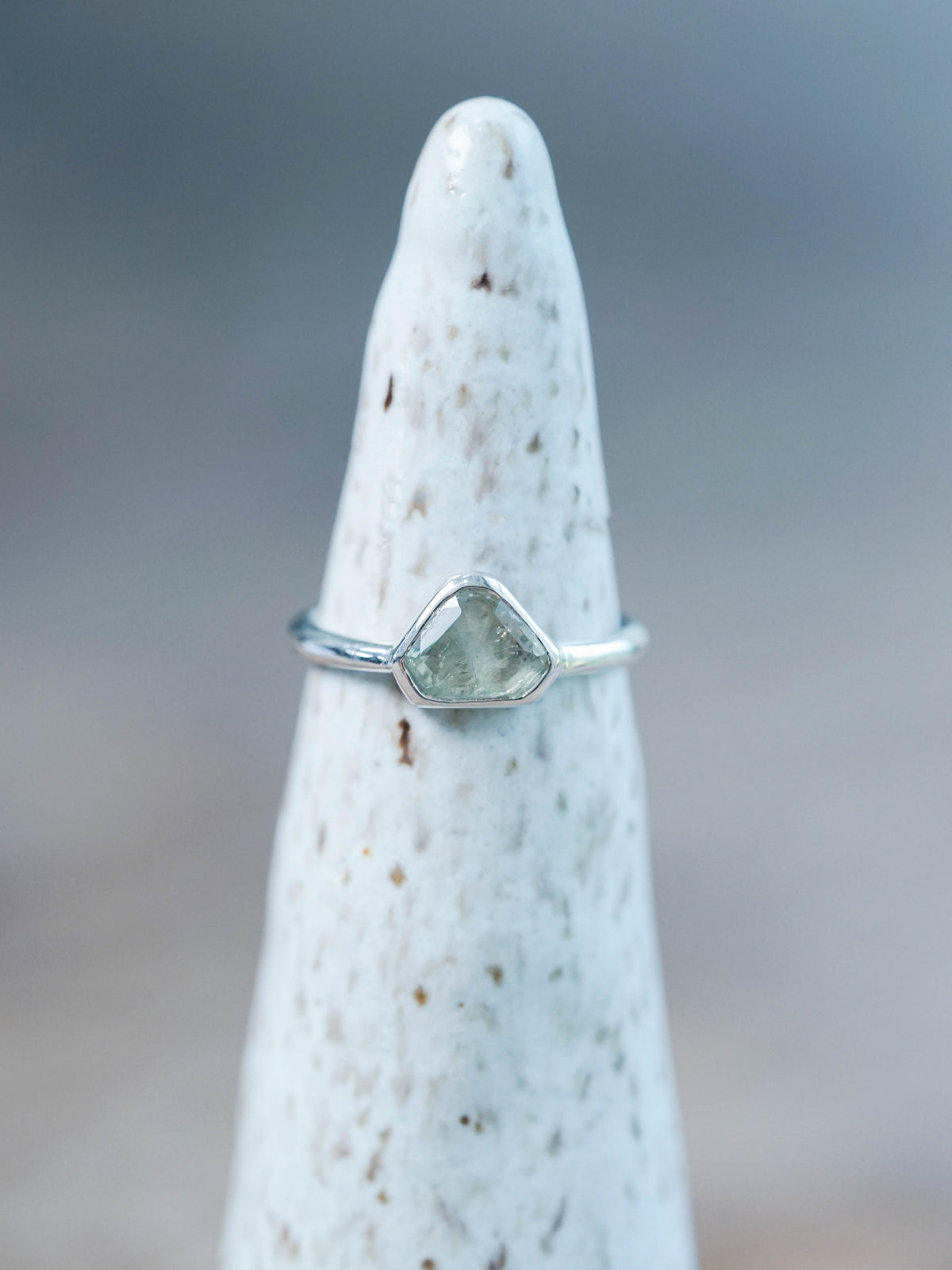 Montana Sapphire and Diamond Ring