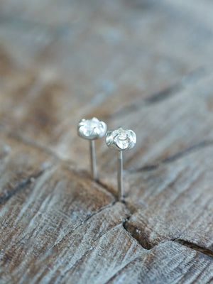 Moonstone Flower Earrings