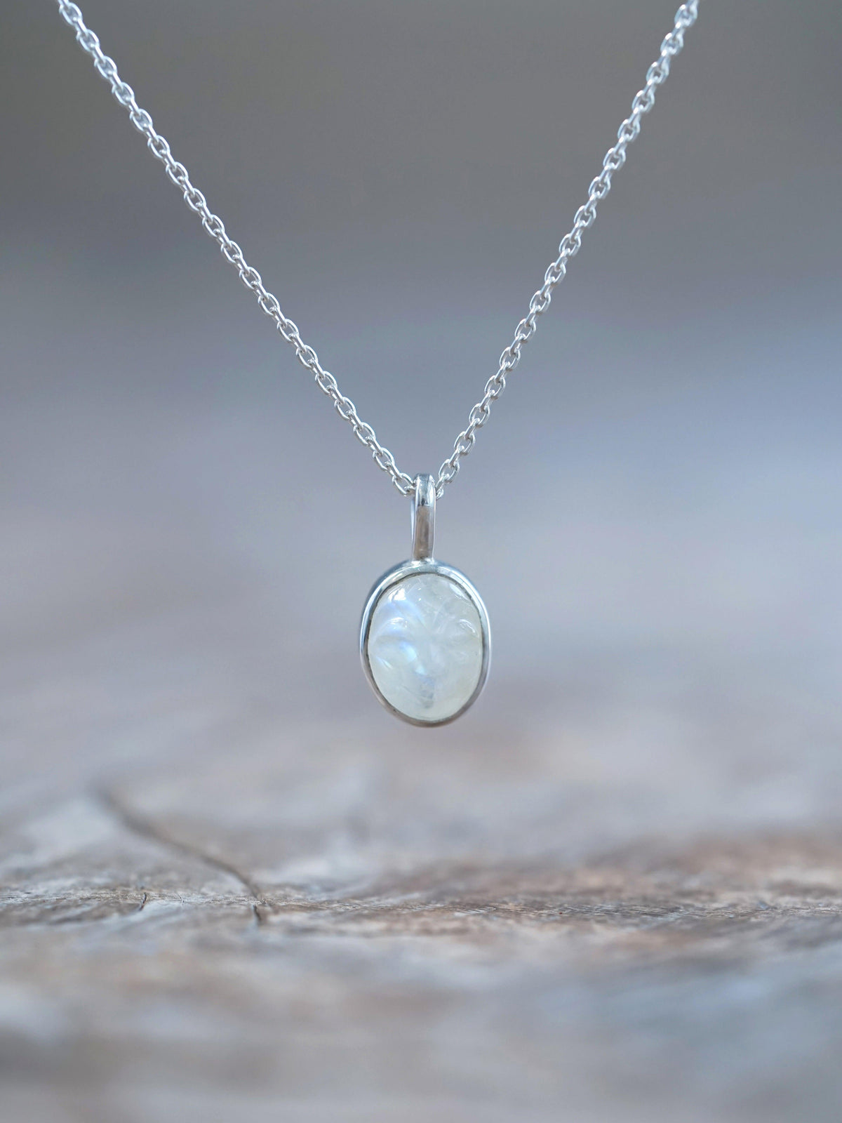 Moonstone Smile Necklace - Gardens of the Sun | Ethical Jewelry