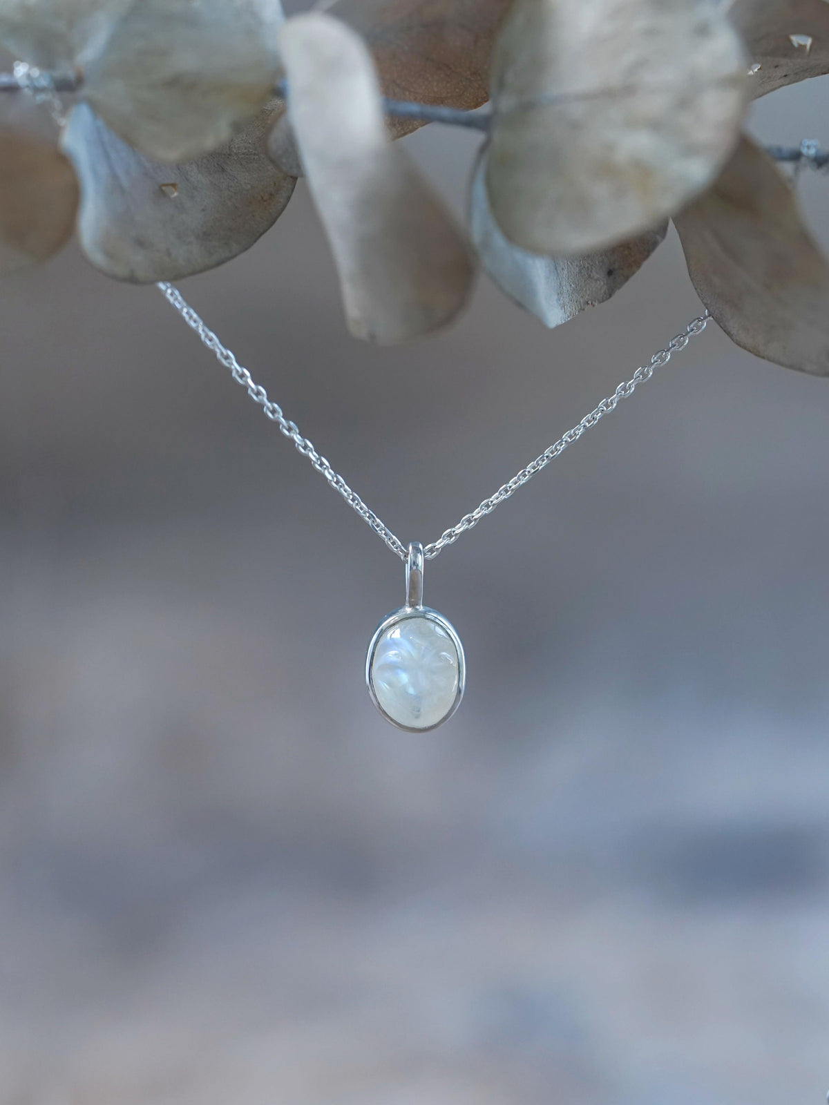 Moonstone Smile Necklace - Gardens of the Sun | Ethical Jewelry