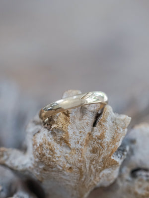 Plain Gold Wedding Band - Gardens of the Sun | Ethical Jewelry